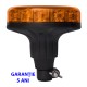 Girofar LED din pole (cap de bara) 12-24V 12 LED-uri de 3W - 5 ani Garantie